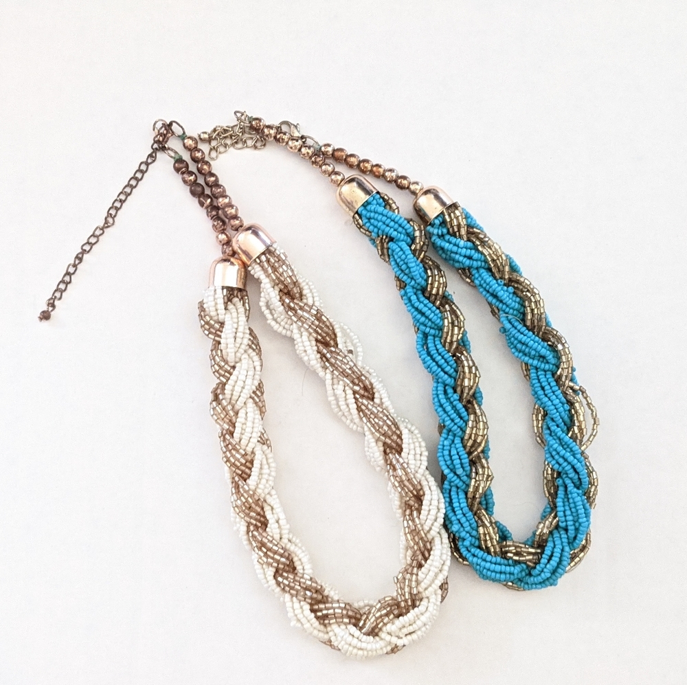 H&M handmade Coachella necklace